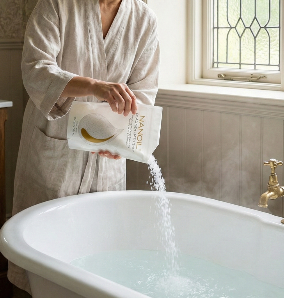 nanoil salt döda havet